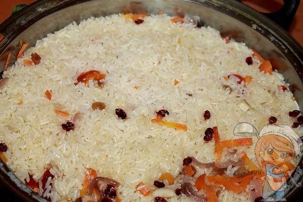 Плов без мясо рецепт с фото Свадебный плов с сухофруктами. Рецепт, как приготовить плов без мяса