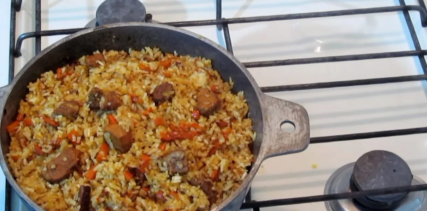 Плов дома на плите фото Фото плова дома на плите