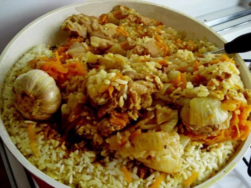 Плов духовке рецепт с фото Плов из свинины с перловкой в духовке, рецепт - Вкусо.ру