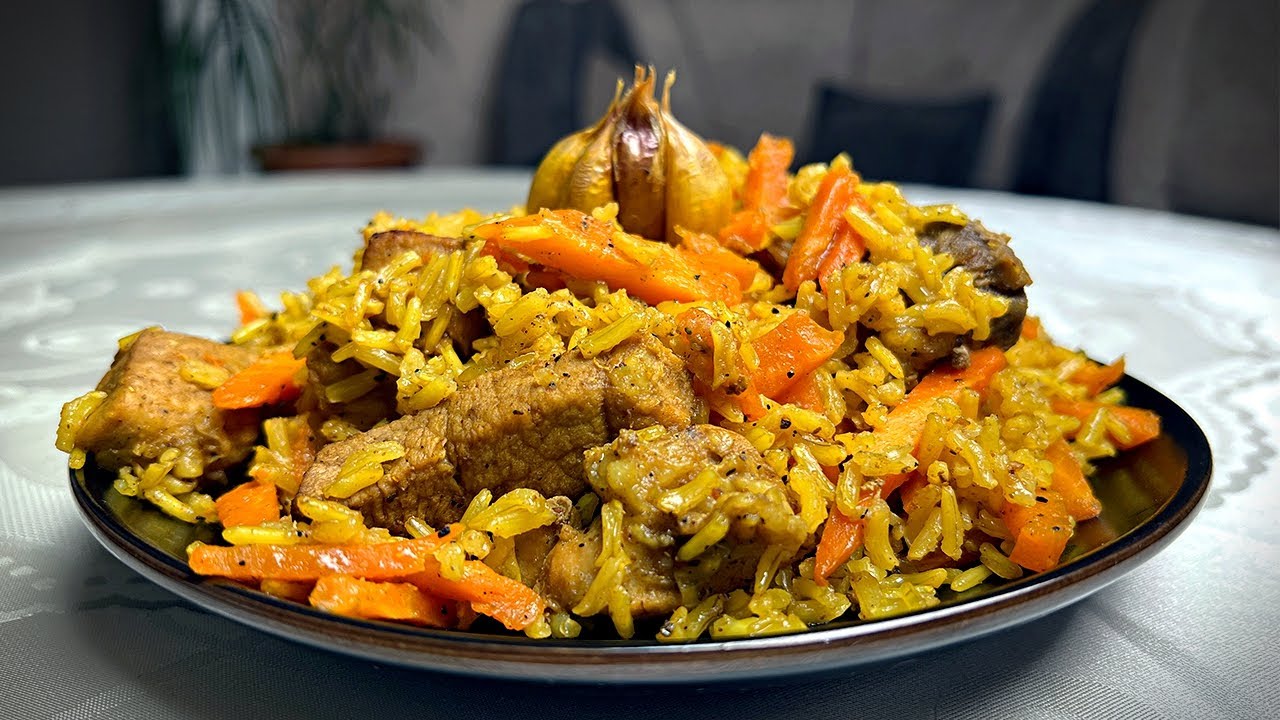 Плов духовке рецепт с фото Рассыпчатый ПЛОВ В ДУХОВКЕ Вкусный и Быстрый РЕЦЕПТ ПЛОВА - YouTube