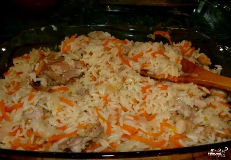 Плов духовке рецепт с фото пошагово Плов в духовке с курицей - пошаговый рецепт с фото на Повар.ру