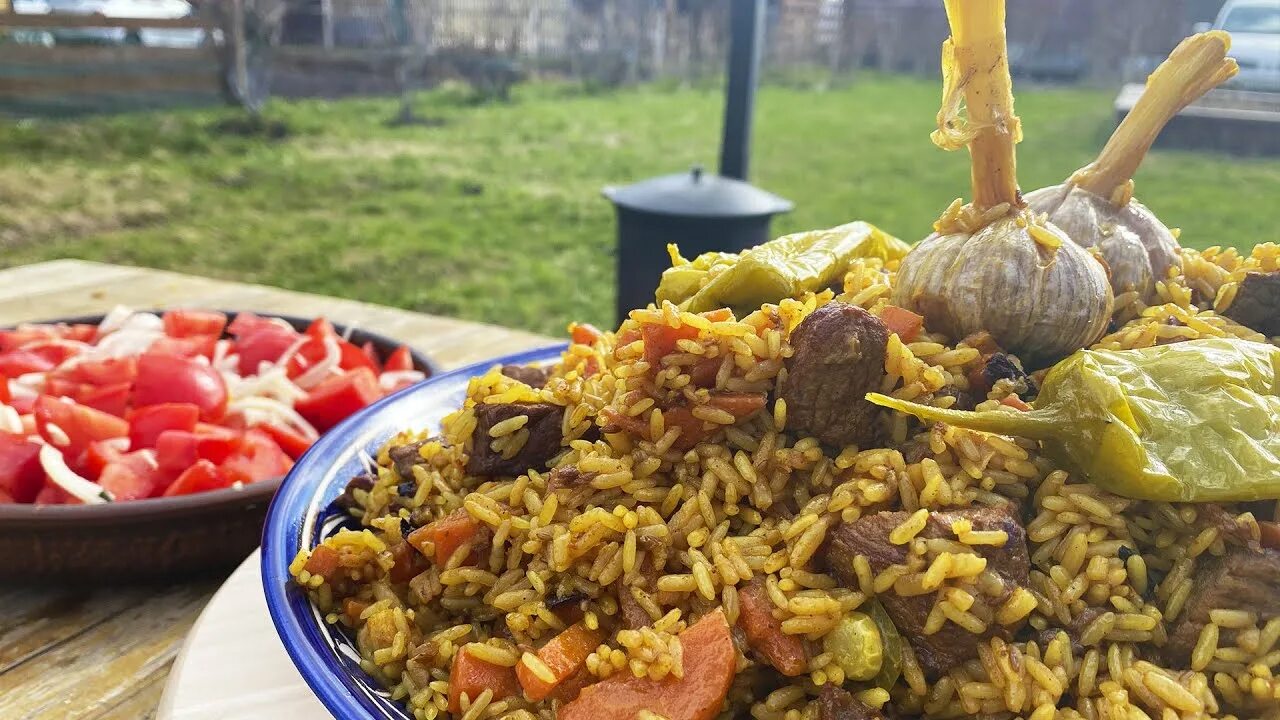 Плов фото в казани Плов самое сытное и вкусное блюдо! - YouTube