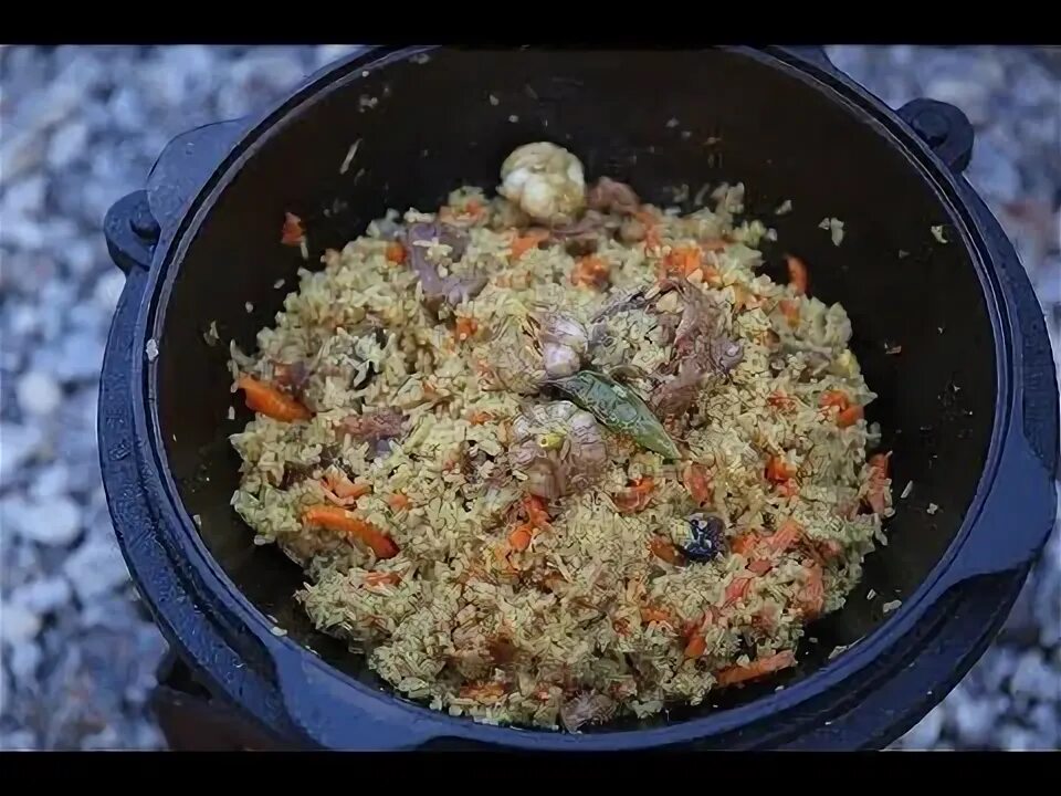Плов фото в казани Uzbek plov with lamb Узбекский плов из баранины немножко с курдюком. - YouTube Е