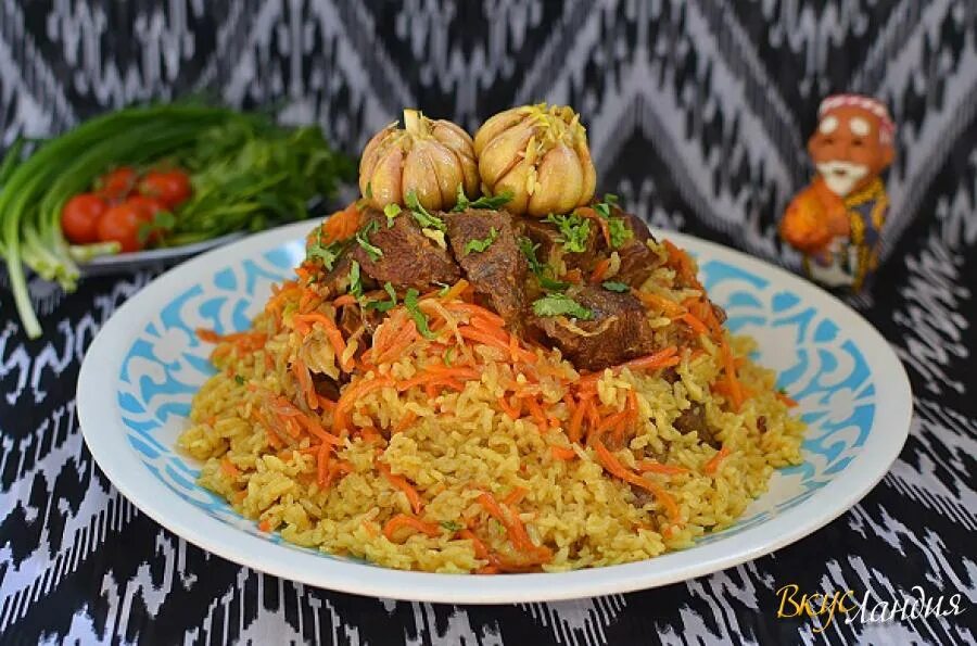 Плов из говядины пошаговый рецепт с фото Плов на костре