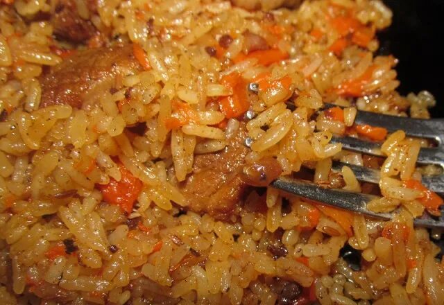 Плов из свинины рецепт с фото Плов из пшеницы / Бугдай плов / - ЯПлакалъ