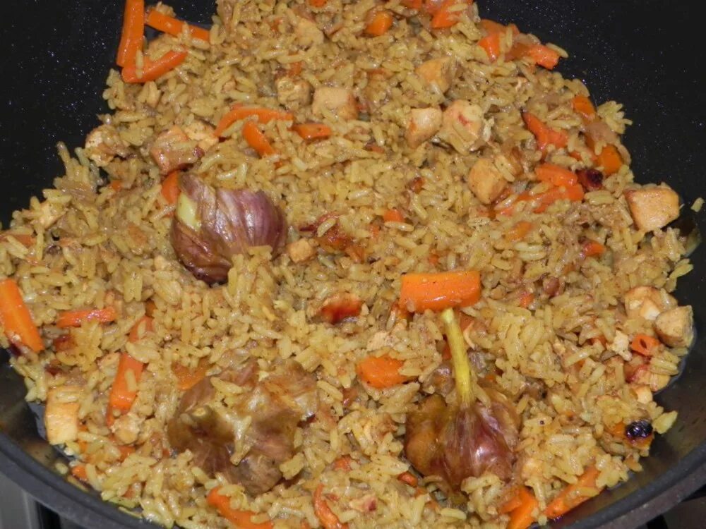 Плов из свинины в казане фото Плов в казане из курицы пошаговый рецепт: найдено 86 картинок