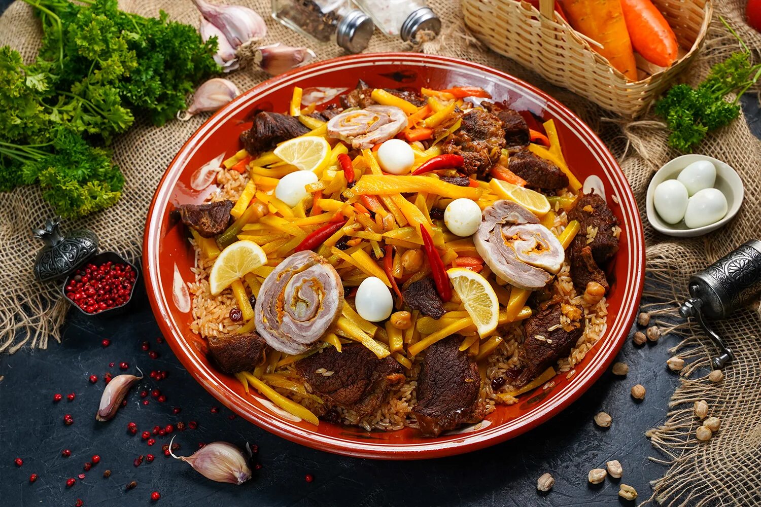 Плов праздничный фото Плов самаркандский