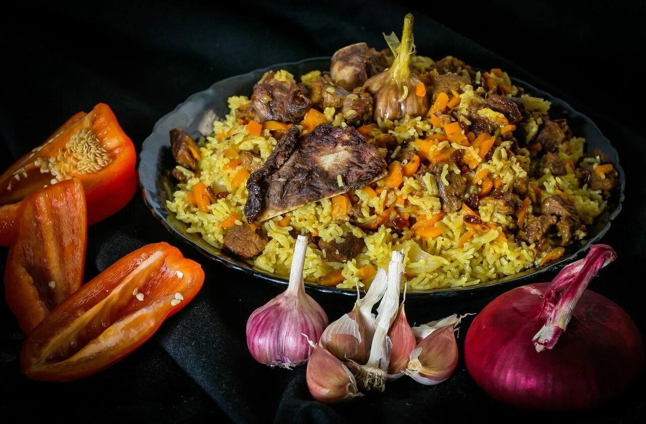 Плов праздничный фото Рецепты вкусного плова Ethnic recipes, Food, Paella