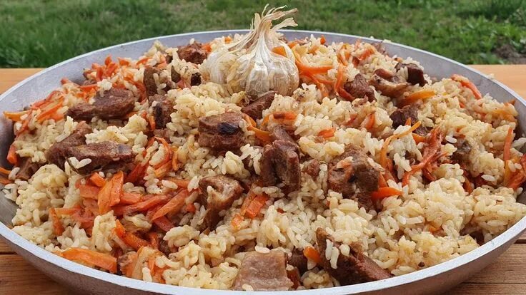 Плов республика крым ялта фото ASMR Delicious Uzbek Pilaf Recipe Rice Pilaf Recipe Uzbek food recipe, Pilaf rec