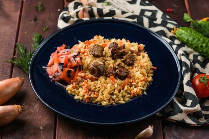 Плов республика крым ялта фото Ethnic recipes, Food, Paella