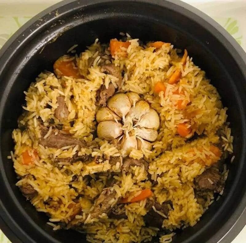 Плов с чесноком рецепт с фото "Как я стал батей" - ЯПлакалъ