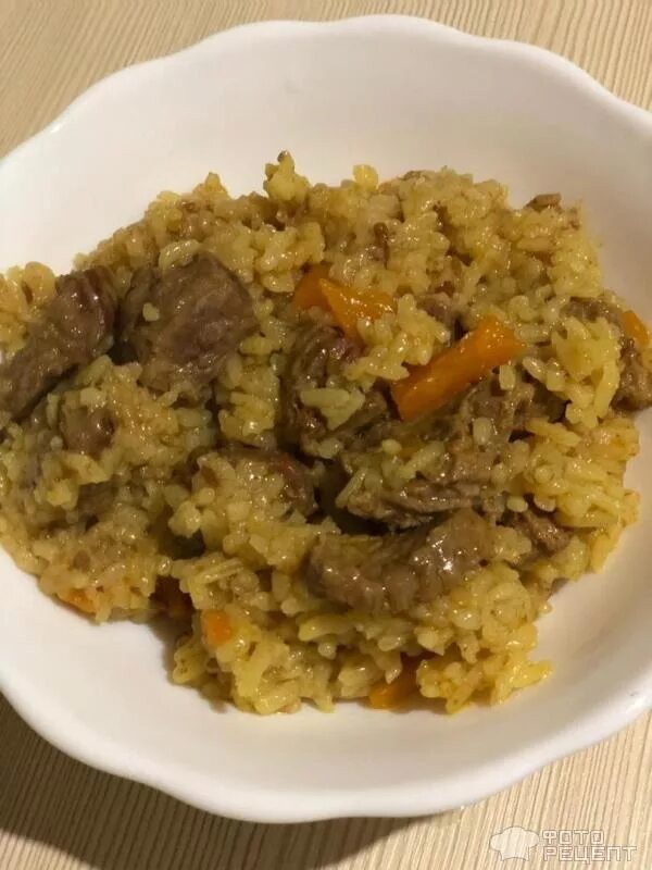 Плов с говядиной рецепт с фото Рецепт: Плов с говядиной в мультиварке по домашнему
