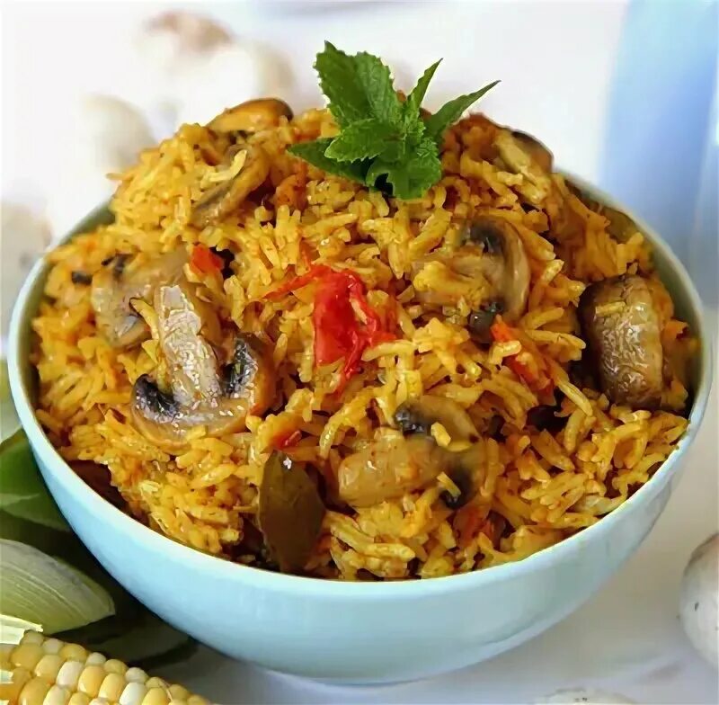 Плов с грибами фото ПЛОВ С ГРИБАМИ. ПРИГОТОВИМ, ЗАПРОСТО. Дзен