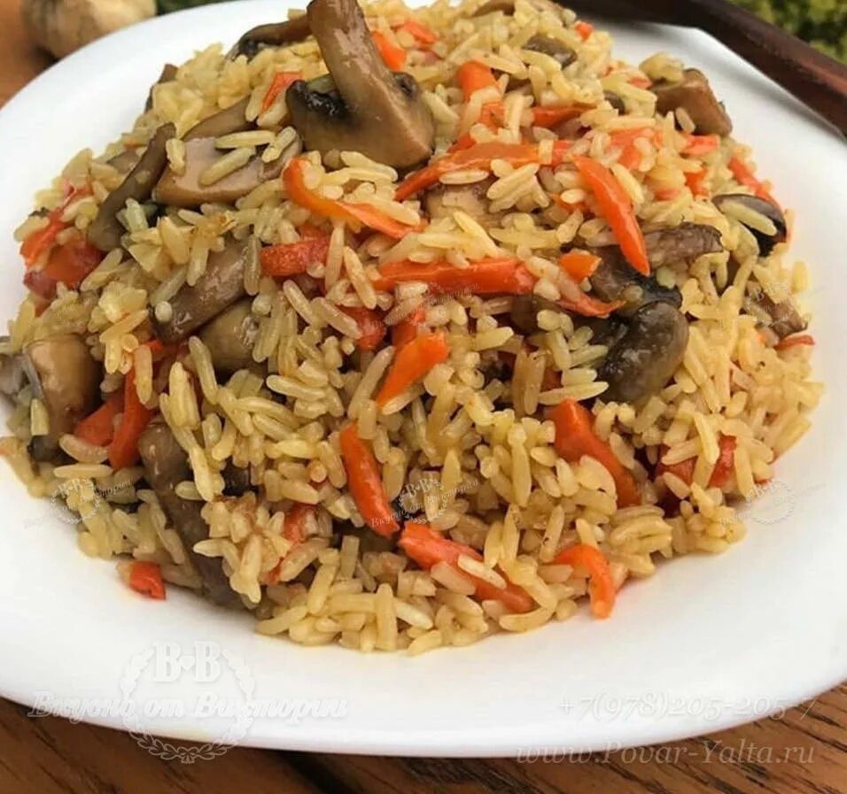 Плов с грибами фото Плов с грибами шампиньонами и риса: 17 рецептов приготовления с фото пошагово, к