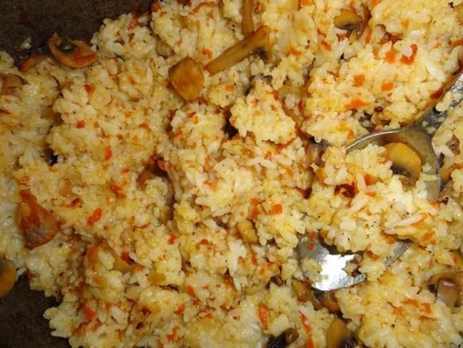 Плов с грибами рецепт фото пошагово Вегетарианский постный плов с грибами Рецепт в 2020 г. Идеи для блюд, Кулинария 