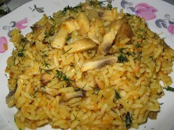 Плов с грибами рецепты с фото Грибной плов / Удивительная еда! Cooking, Stuffed mushrooms, Recipes