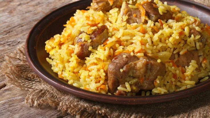 Плов с курицей фото Plov (Pilaf) My Jewish Learning Recipe Food, Pilaf, Asian recipes