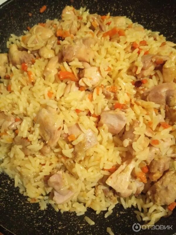 Плов с курицей на сковороде фото Отзыв о Приправа Maggi на второе для плова с курицей Хорошая приправа для "быстр