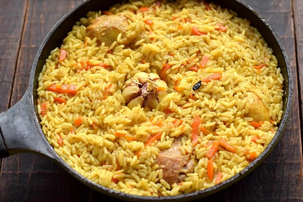 Плов с курицей пошаговый рецепт фото Плов с курицей на сковороде пошаговый рецепт - CoffeePapa.ru