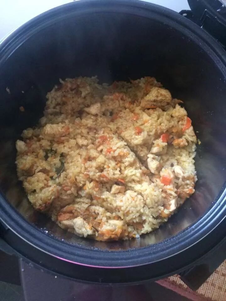 Плов с курицей в мультиварке фото Плов с курицей в мультиварке для новичков Рецепт Рецепты приготовления, Мультива