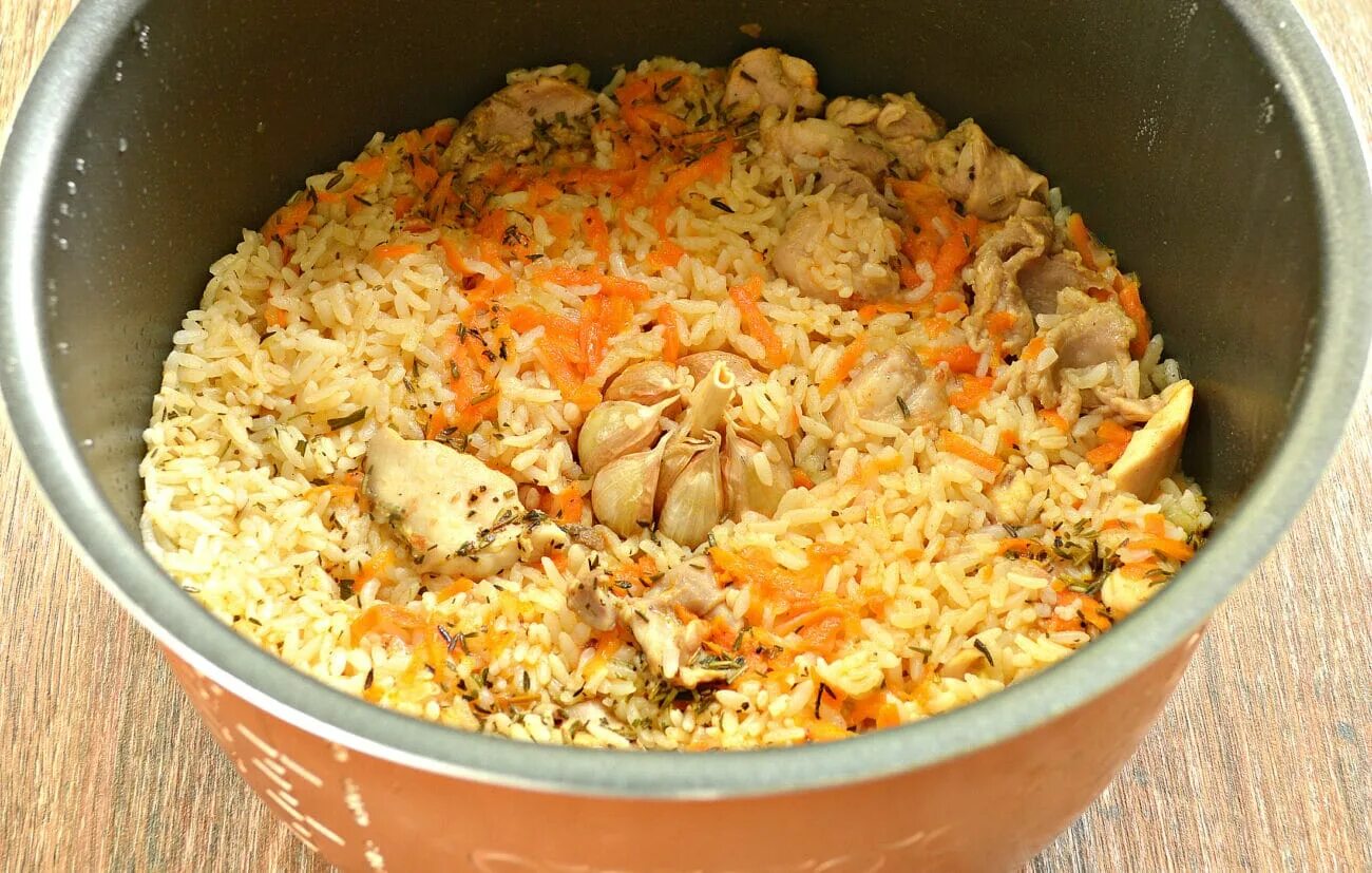 Плов с курицей в мультиварке фото Картинки ПЛОВ С МЯСОМ В КАСТРЮЛЕ РЕЦЕПТ