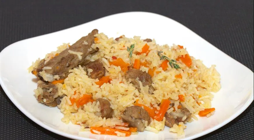 Плов с мясом рецепты с фото Плов из баранины в мультиварке, пошаговый рецепт с фото от автора Марина МАРмела