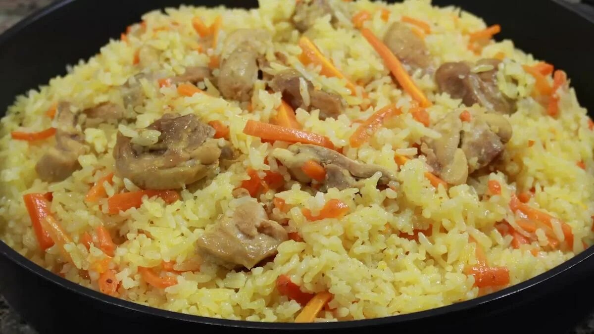 Плов с мясом рецепты с фото Плов с курицей на сковороде: как приготовить, чтобы был не сухим и ароматным