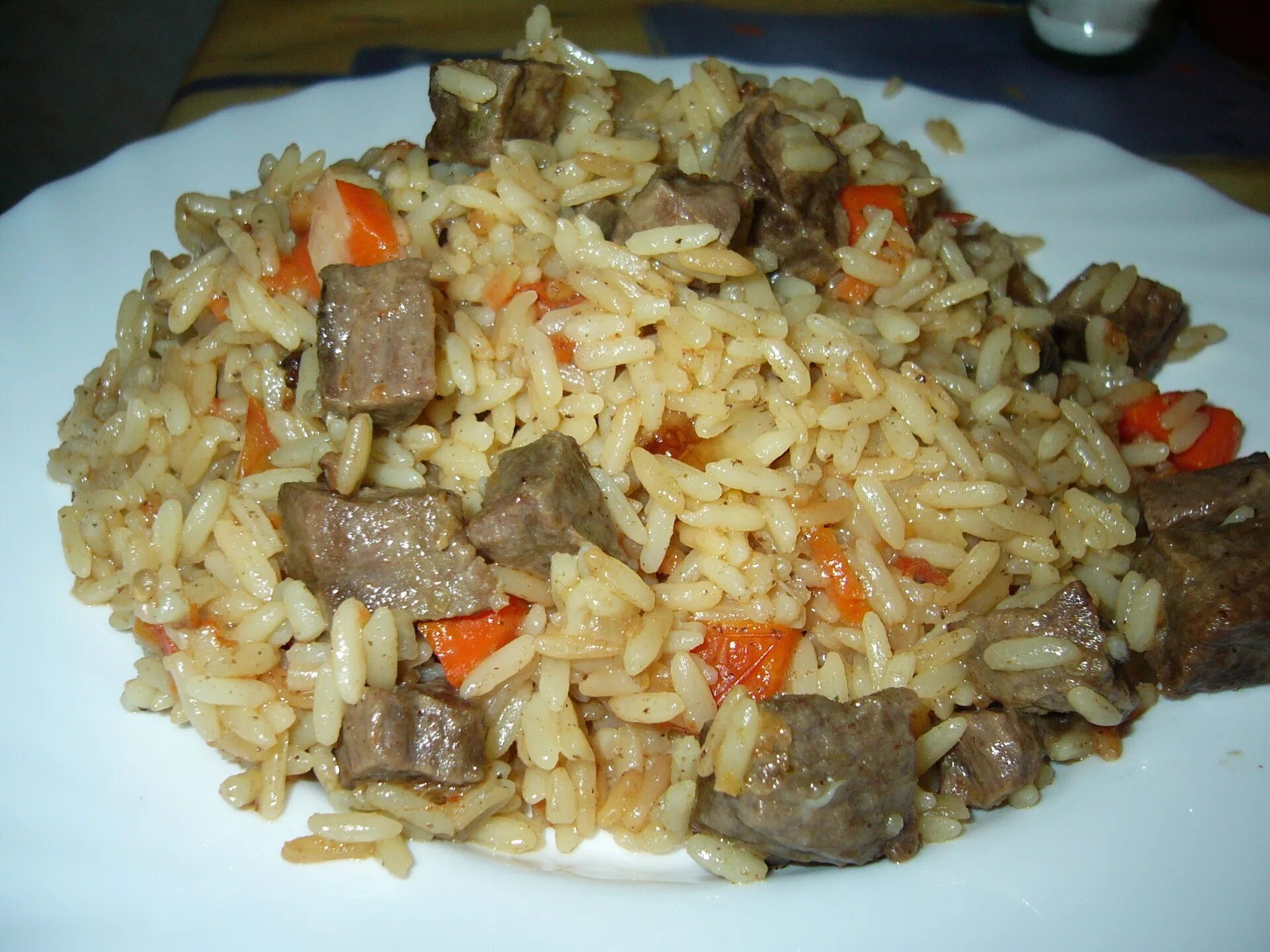 Плов с мясом рецепты с фото Плов. - пошаговый рецепт с фото (7494 просмотра)