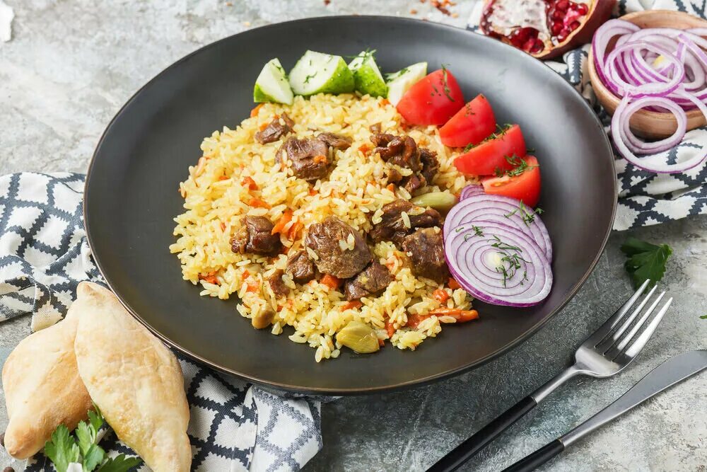 Плов с овощами фото Рецепт плова на английском Языковая мастерская (английский, испанский, китайский