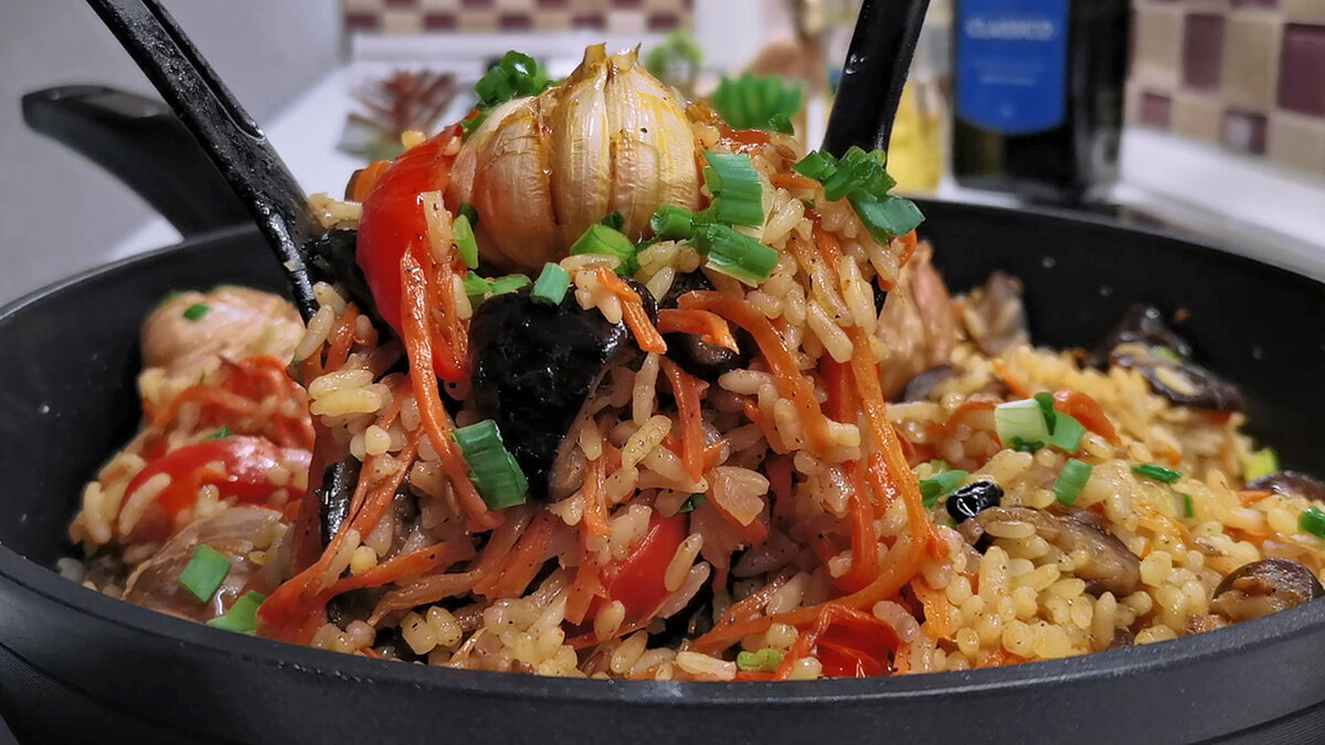 Плов с овощами рецепт с фото Все удивляются, что без мяса так же вкусно и сытно. Изумительный летний вариант,