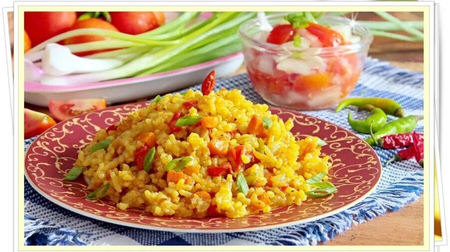 Плов с овощами рецепт с фото Постный плов с лисичками - рецепты Дзен