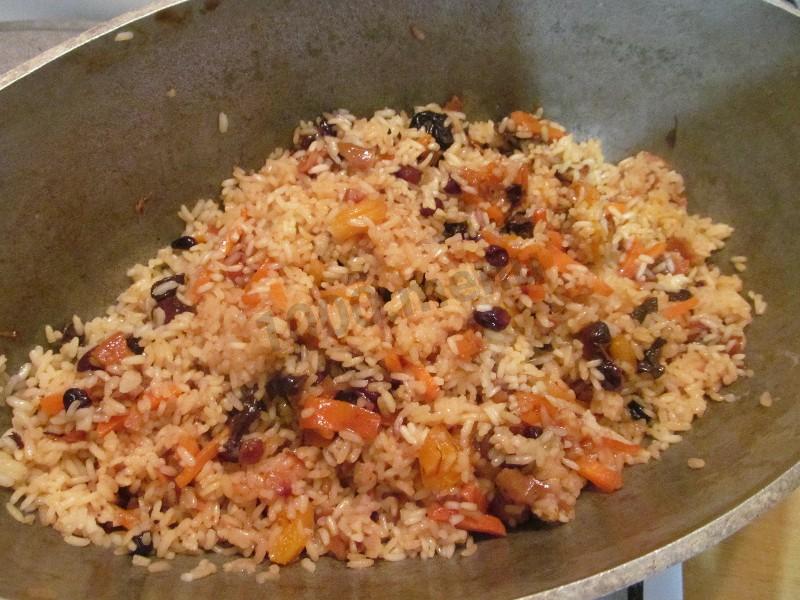Плов с яблоками рецепт с фото пошагово Плов фруктовый рецепт фото пошагово и видео - 1000.menu