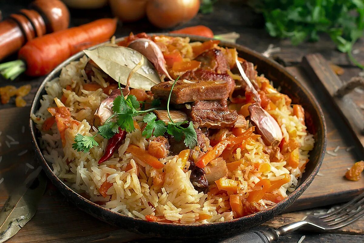 Плов со свининой фото вкусный плов - Кулинарные рецепты с фото