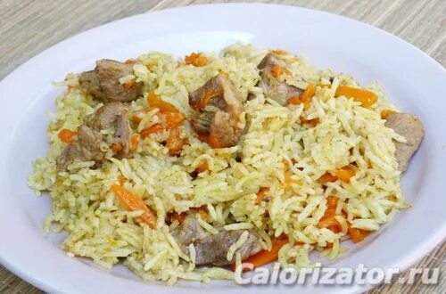 Плов со свининой фото Плов со свиной вырезкой - калорийность, состав, описание - Calorizator.ru