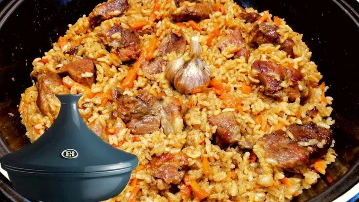 Плов со свининой фото Как приготовить Вкусный ПЛОВ в Таджине(Тажине) Неимоверный, ОСОБЫЙ вкус! - YouTu