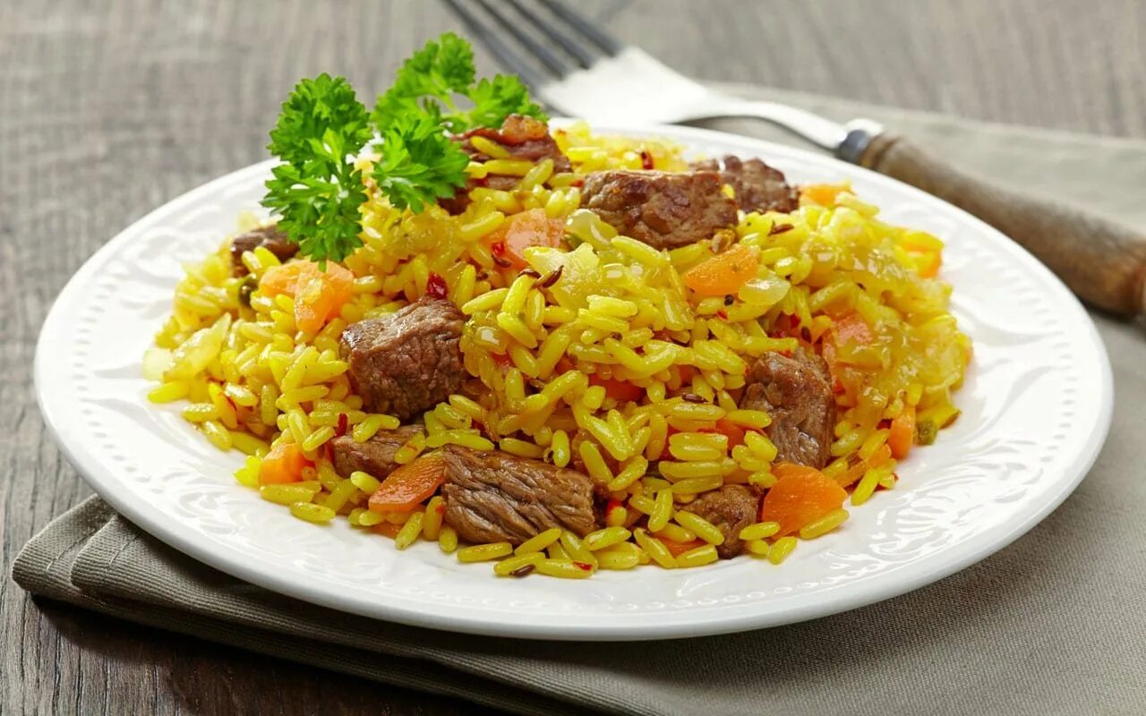 Плов со свининой фото Рубрика "Вкусные Уктусские советы" :: Новости :: Государственное автономное стац