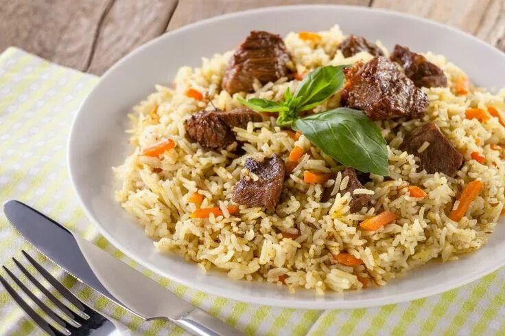 Плов со свининой фото Kokusunda Lezzet Var: Mahlepli Pilav - Yemek.com Рецепт Кулинария, Еда, Национал