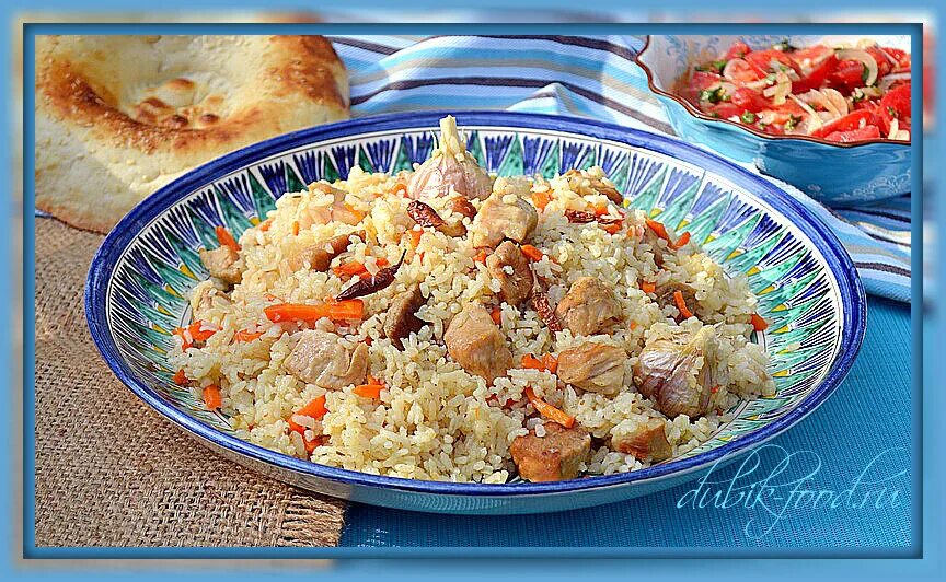 Плов со свининой рецепт с фото Плов из свинины "Домашний" РЕЦЕПТЫ DUBIK-FOOD.RU Дзен