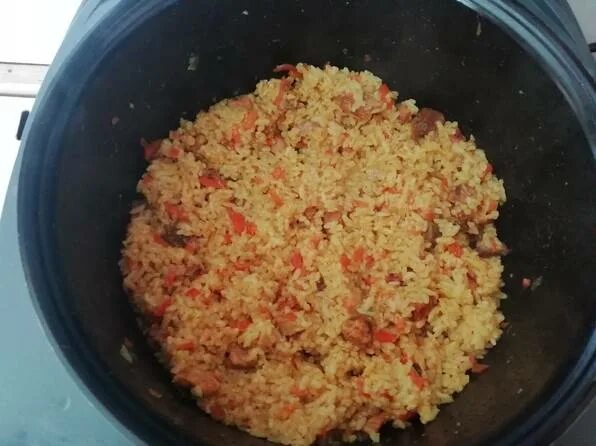 Плов со свининой в мультиварке фото Салат "Оливье" с мясом - пошаговый рецепт с фото. Автор рецепта Ирина Сафина . -