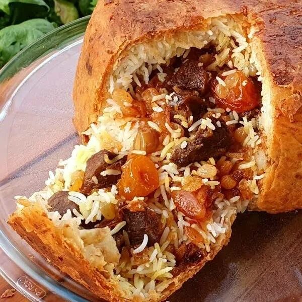 Плов в лаваше в духовке фото Азербайджанская кухня: Шамаханские сказки Лены Ярцевой и Олега Кожемякина 17.11.