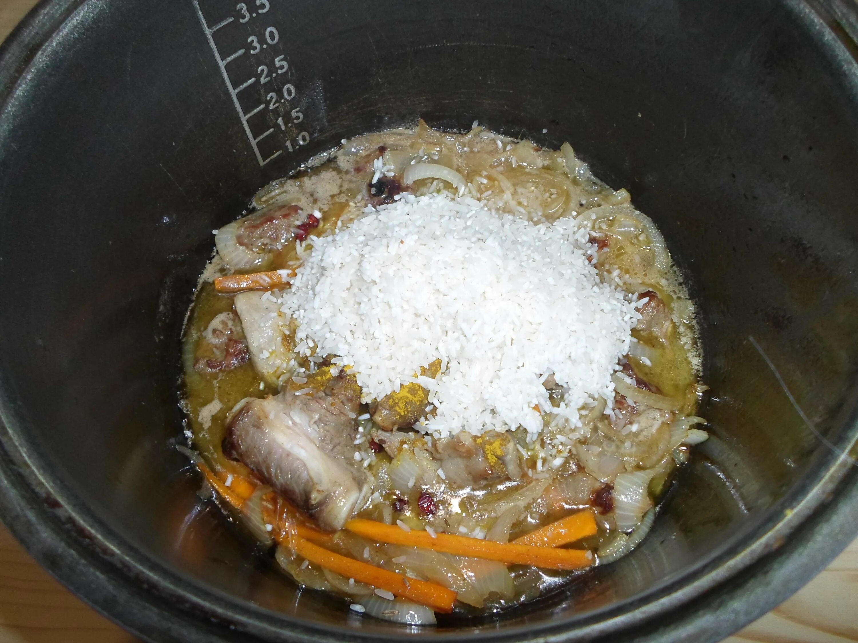 Плов в мультиварке говядина рецепт фото Как приготовить вкусный плов из говядины в мультиварке пошаговый рецепт с фото