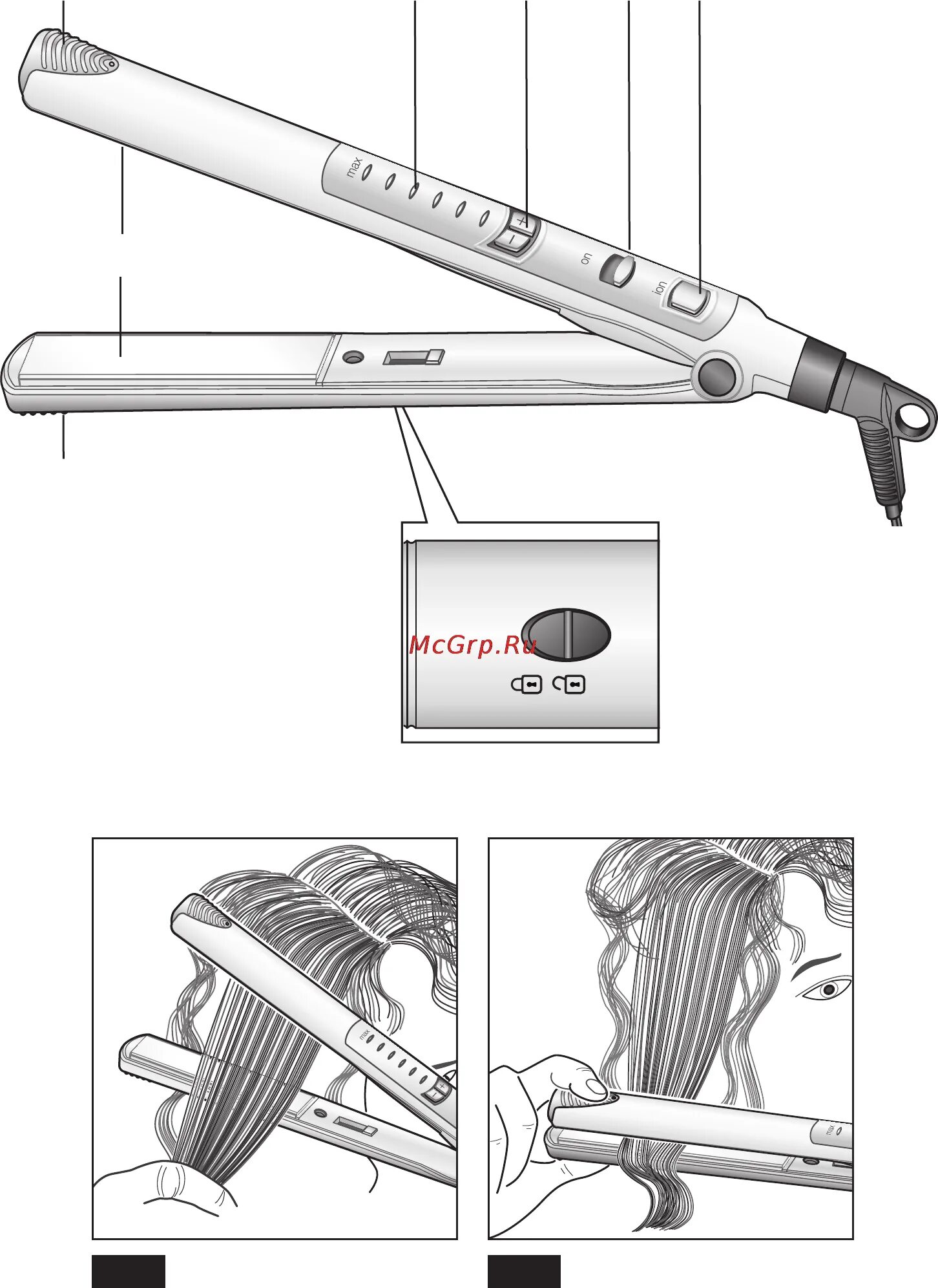 Плойка ремонт своими руками Bosch PHS 2560 Инструкция по эксплуатации онлайн 3/51 37840