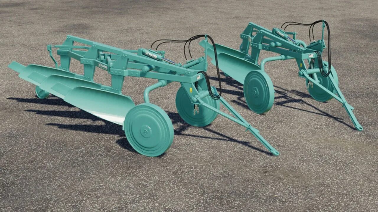 Плуг машина фото Прицепной плуг Nardi FS22 - KingMods