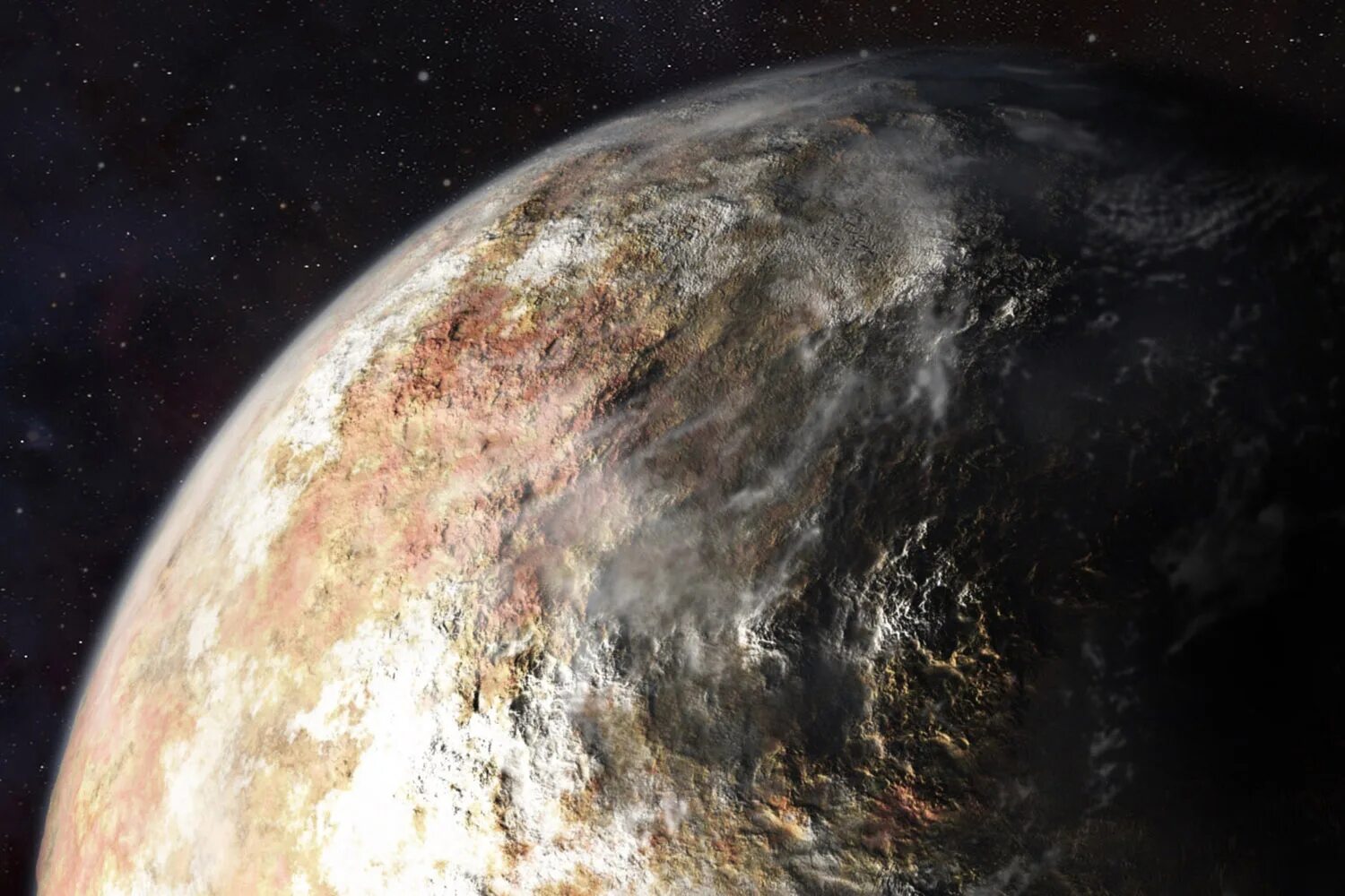 Плутон фото из космоса реальное Pluto, the misunderstood planet, is ready for its close-up