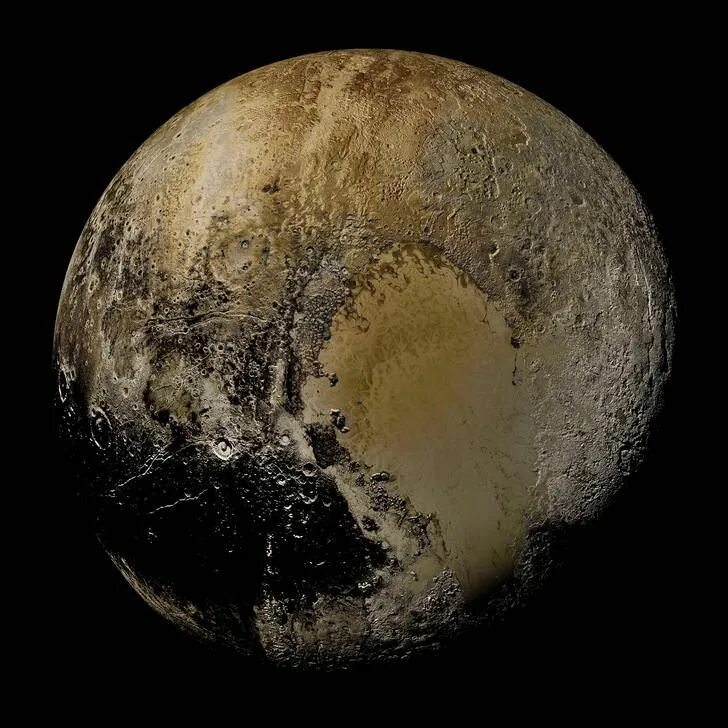 Плутон фото из космоса реальное Pluto as you’ve never seen it before Pluto, Astronomy, Nasa new horizons