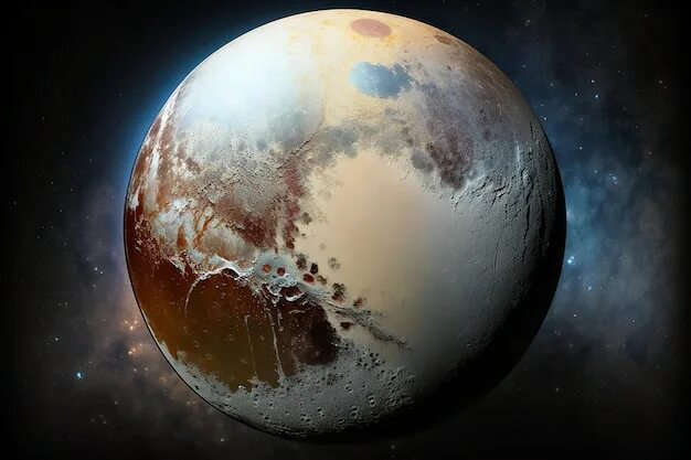 Плутон планета фото из космоса Premium Photo The planet Pluto in outer space astrology