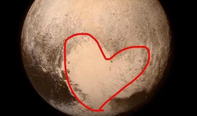 Плутон сердце фото Plutón, el planeta enano, tenía corazón Planeta enano, Imagenes de los planetas,