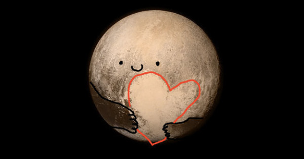 Плутон сердце фото 15 Things That People Think Pluto Looks Like