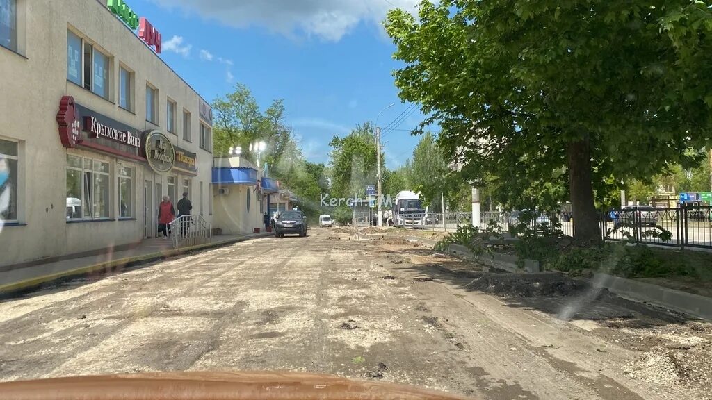 Плутон ул генерала петрова 4 керчь фото На дублере Генерала Петрова частично сняли старый асфальт - Новости Керчи на сай