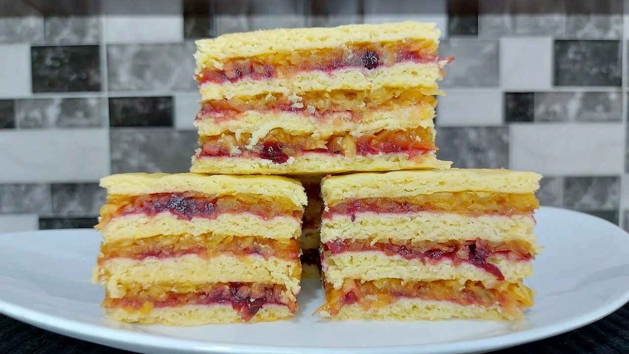 Пляцок с яблоками рецепт с фото закарпатский Пісочний пляцок з яблуками та варенням з чорної смородини Абетка рецептів - YouT